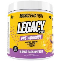 Muscle Nation Legacy 预训练粉 Mango Passionfruit 芒果百香果味 225g