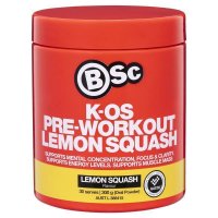 BSc K-OS 训练前粉 柠檬汽水味 300g