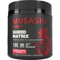 Musashi Shred Matrix 冲饮粉 覆盆子柠檬味 270g