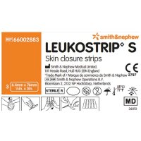 Leukostrip 免缝伤口拉合胶条 肤色 6.4mm x 76mm 单片装