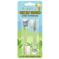 Jack N Jill Tickle Tooth 儿童电动牙刷替换刷头 2 支装