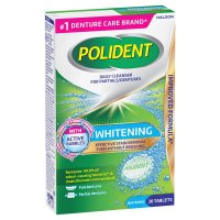 Polident Denture Cleanser Whitening Tablets 36