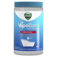 Vicks VapoBath Bath Crystals Non-Medicated Salts 425g