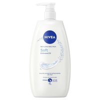 妮维雅 NIVEA 柔润杏仁油滋养沐浴露 1L