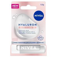 妮维雅 NIVEA 玻尿酸保湿润唇膏 Sheer Rose 淡玫瑰色 5.2g