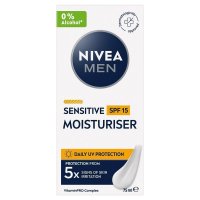 妮维雅男士 NIVEA MEN 敏感肌保湿面霜 SPF15 75ml