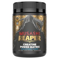 Musashi 武藏 Reaper Creatine Power Matrix 肌酸冲剂 蓝覆盆子 Blue Raspberry 味 300g