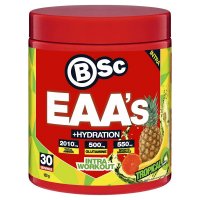 BSc EAAs + Hydration Tropical 180g