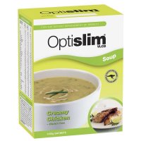 OptiSlim VLCD 代餐浓汤 奶油鸡肉味 7袋 x 55g
