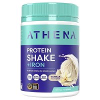 Athena 蛋白粉+铁 香草味 450g