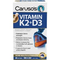 Caruso's 维生素K2+D3胶囊 60粒
