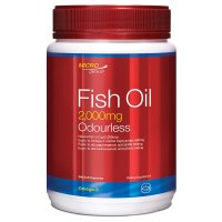 Microgenics Fish Oil 2000mg Odourless 340 Capsules