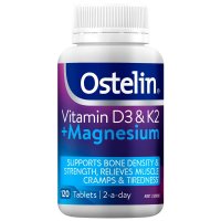 Ostelin 维生素D3+K2+镁 120片