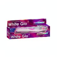 White Glo 2合1漱口水美白牙膏150g（含牙刷套装）