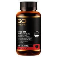GO Healthy 辅酶Q10 300mg +D3 90粒