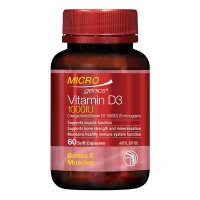 Microgenics 维生素D3 1000IU 60粒