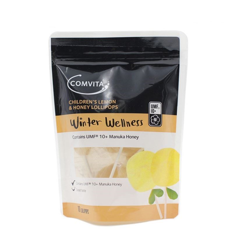 Comvita 柠檬蜂蜜味蜂胶棒棒糖 10块