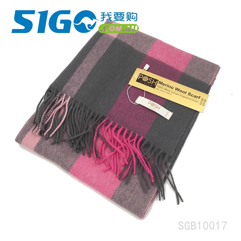 Posh SGB10017 美利奴羊毛围巾  30*180cm