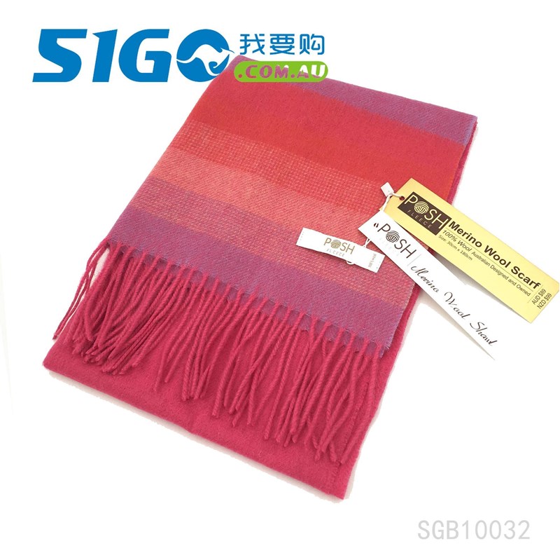 Posh SGB10032 美利奴羊毛围巾  30*180cm