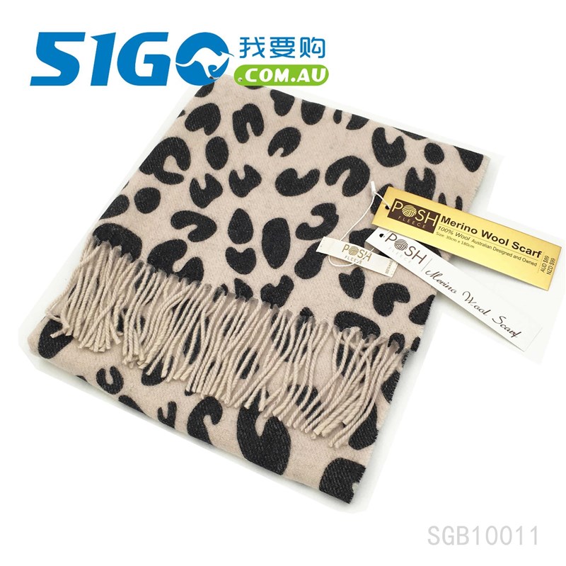Posh SGB10011 美利奴羊毛围巾  30*180cm