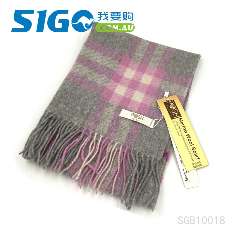 Posh SGB10018 美利奴羊毛围巾  30*180cm