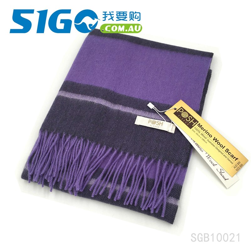Posh SGB10021 美利奴羊毛围巾  30*180cm
