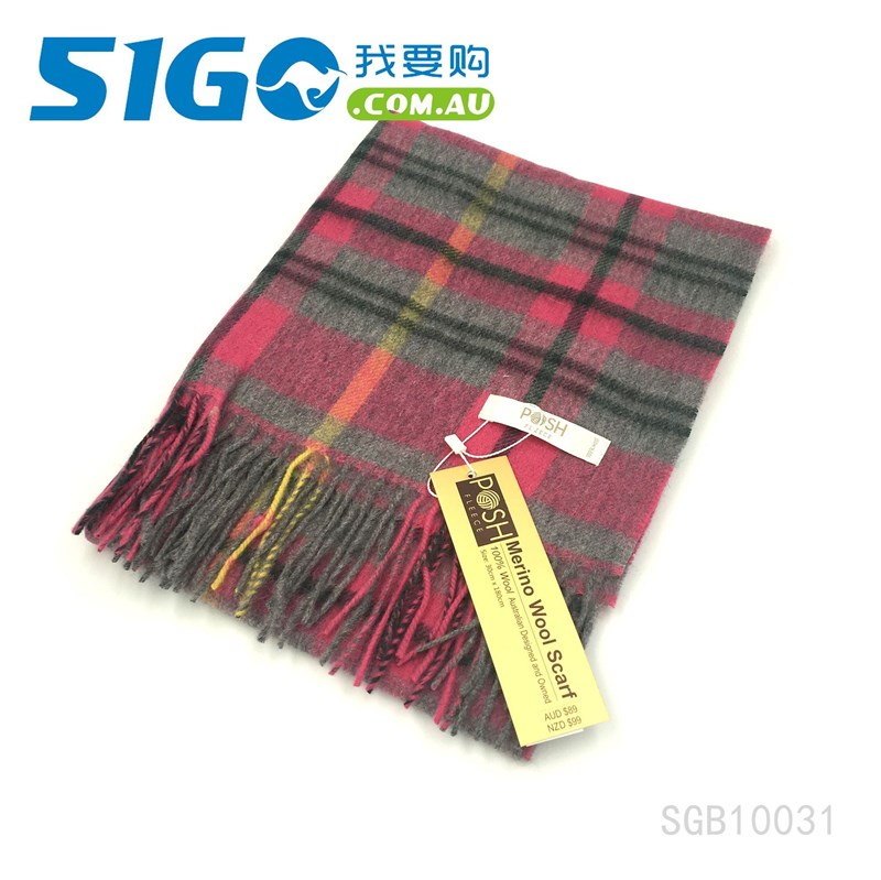 Posh SGB10031 美利奴羊毛围巾  30*180cm