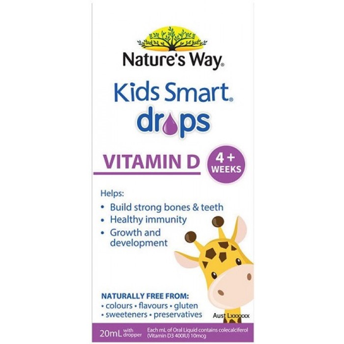 Nature's way 佳思敏婴幼儿维生素D3滴剂20ml 
