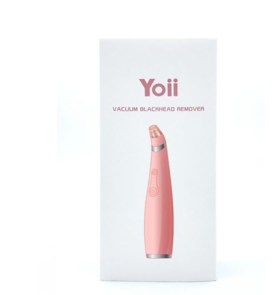 Yoii硅胶超声波黑头仪 粉色