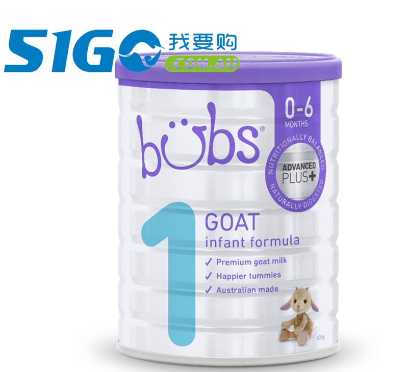 【*51GO福利*包澳洲直邮！】Bubs 婴幼儿配方羊奶奶粉1段0-6个月 日期‎2020/‎6