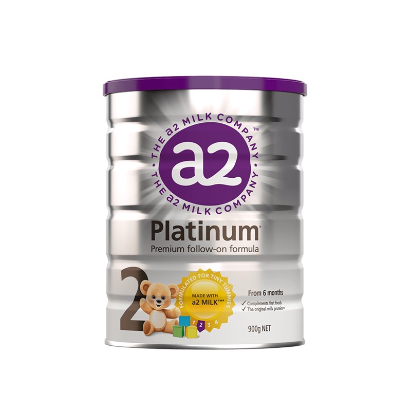 A2 Platinum 白金婴幼儿奶粉 2段 900g 老版 （2023/11）