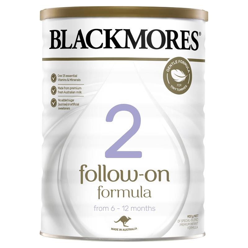 Blackmores婴幼儿配方牛奶粉900g二段
