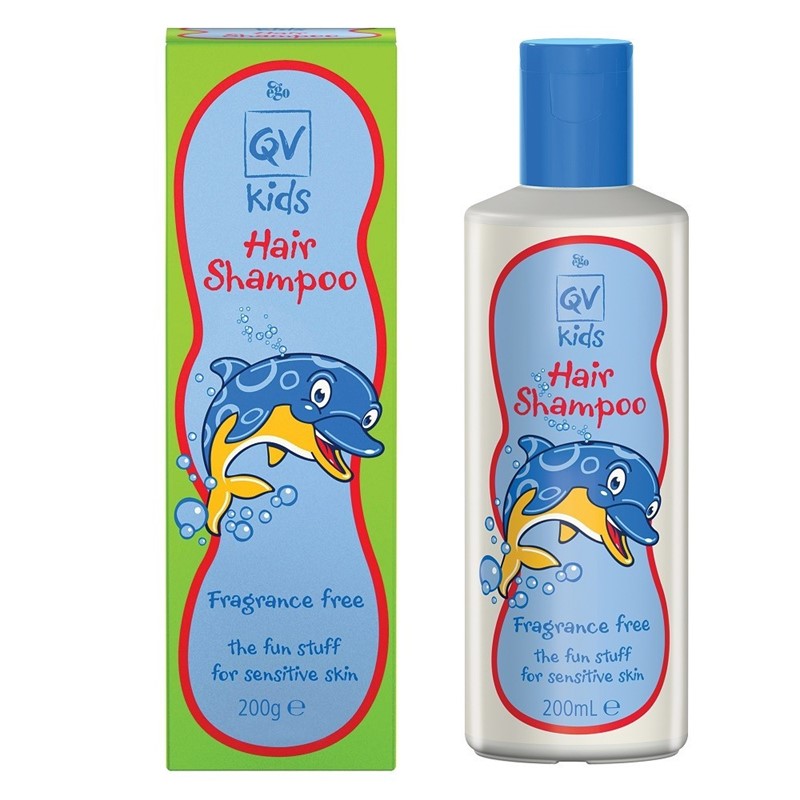 Ego QV意高 小海豚儿童无硅油洗发水 柔顺保湿200mL（2022/1/31）
