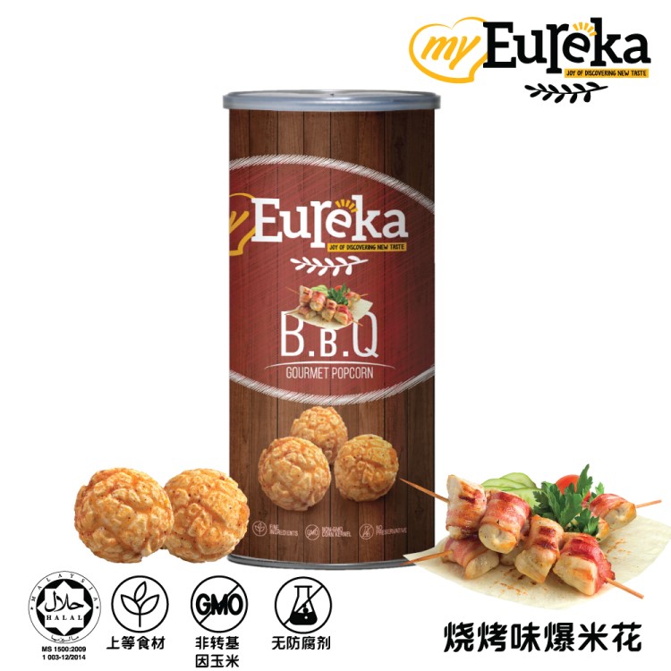 Eureka 爆米花 烧烤味 70g