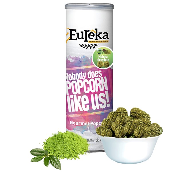 Eureka 爆米花 抹茶味 90g (2021/05)原价$3.8