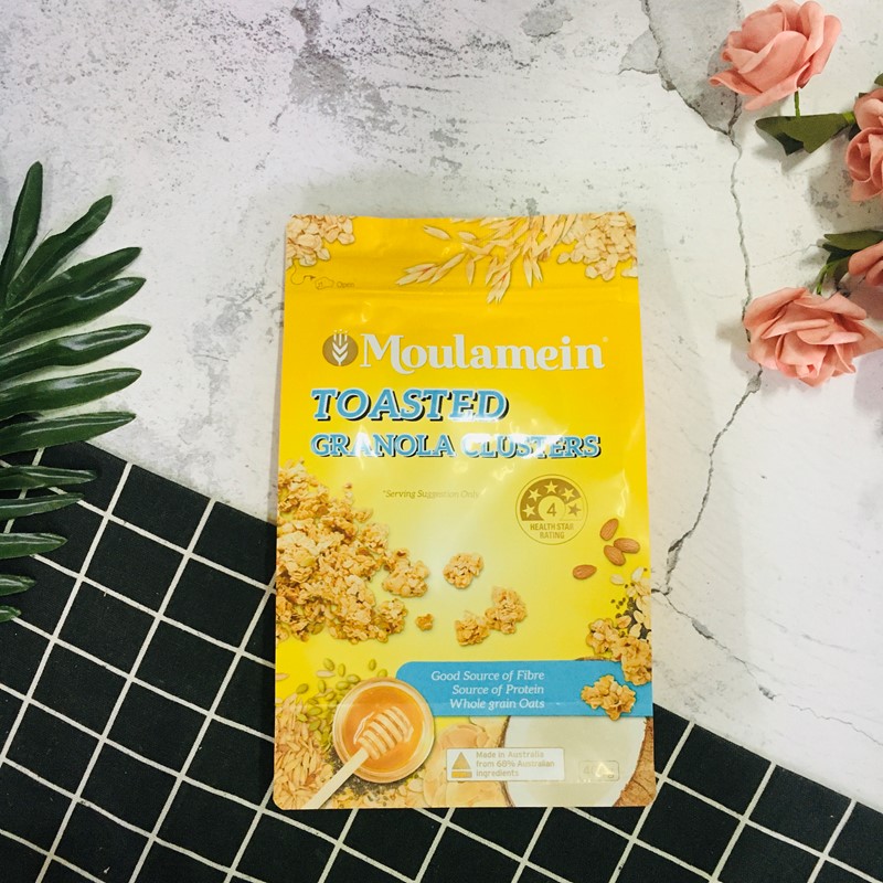 Moulamein 牧乐民烤制坚果麦片零食 400g 