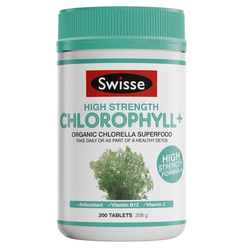 Swisse 叶绿素片 200粒