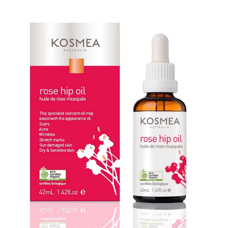 Kosmea 蔻诗美玫瑰果油 去痘印熬夜小金油 脸部修复收缩毛孔 42ml