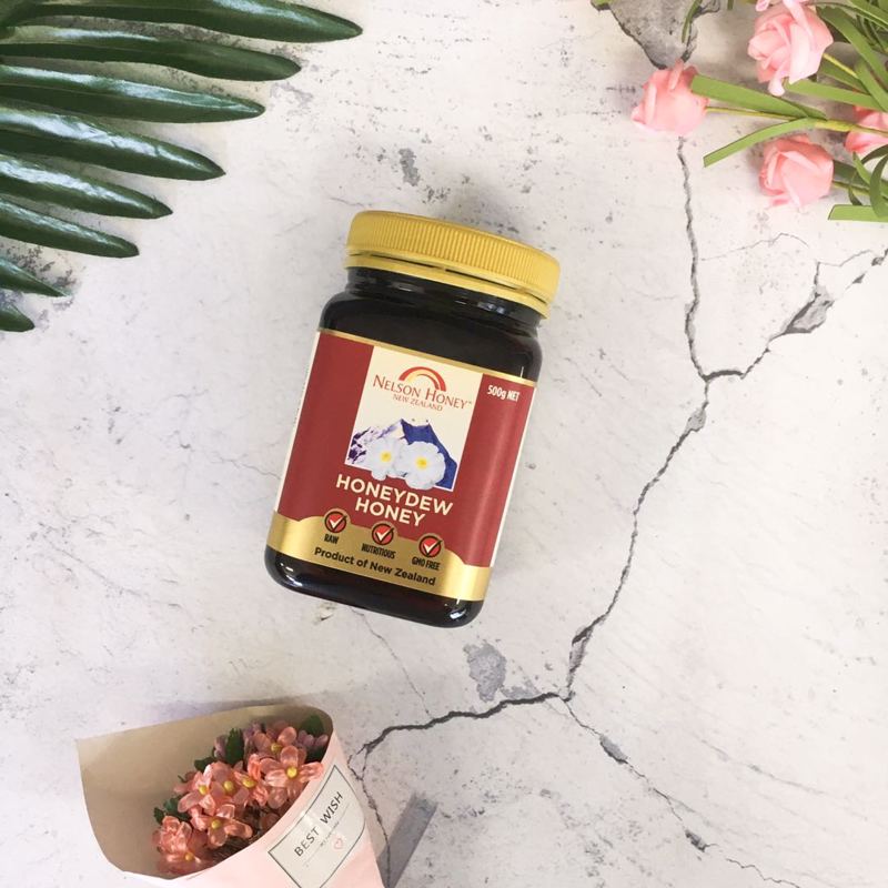 Nelson Honey 毛榉甘露树蜜蜂蜜 500g（2021/11）
