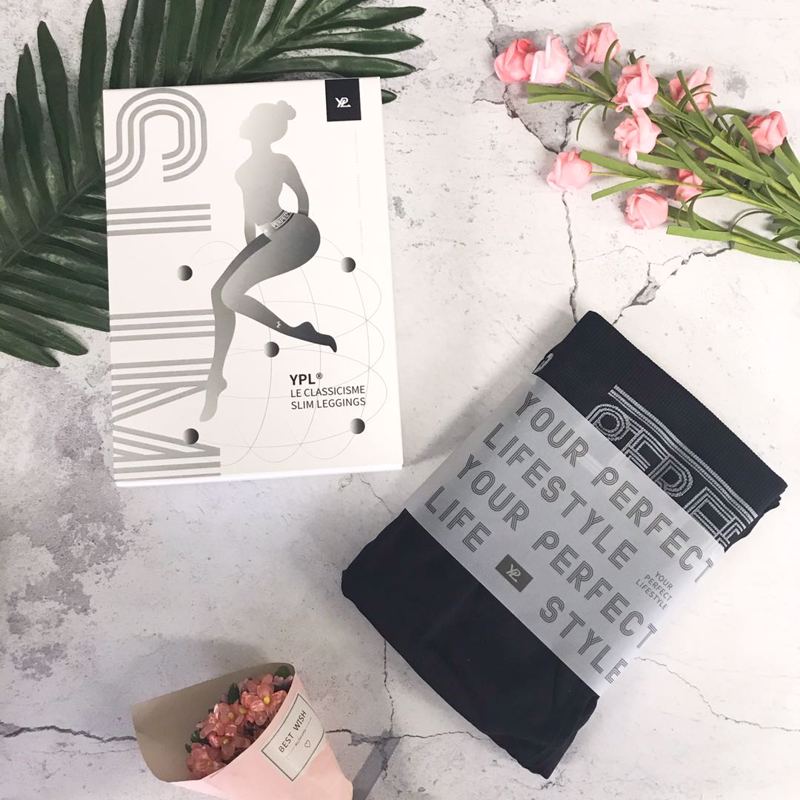 YPL 智能光感AI裤 收腹提臀中腰瘦腿外穿塑身运动打底魔术裤