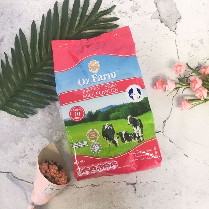 Oz farm 成人脱脂奶粉1kg
