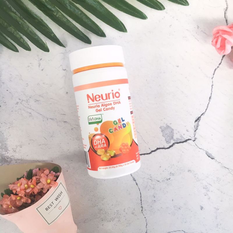 Neurio DHA+ARA 藻油凝胶糖果 30粒 （2023/01）