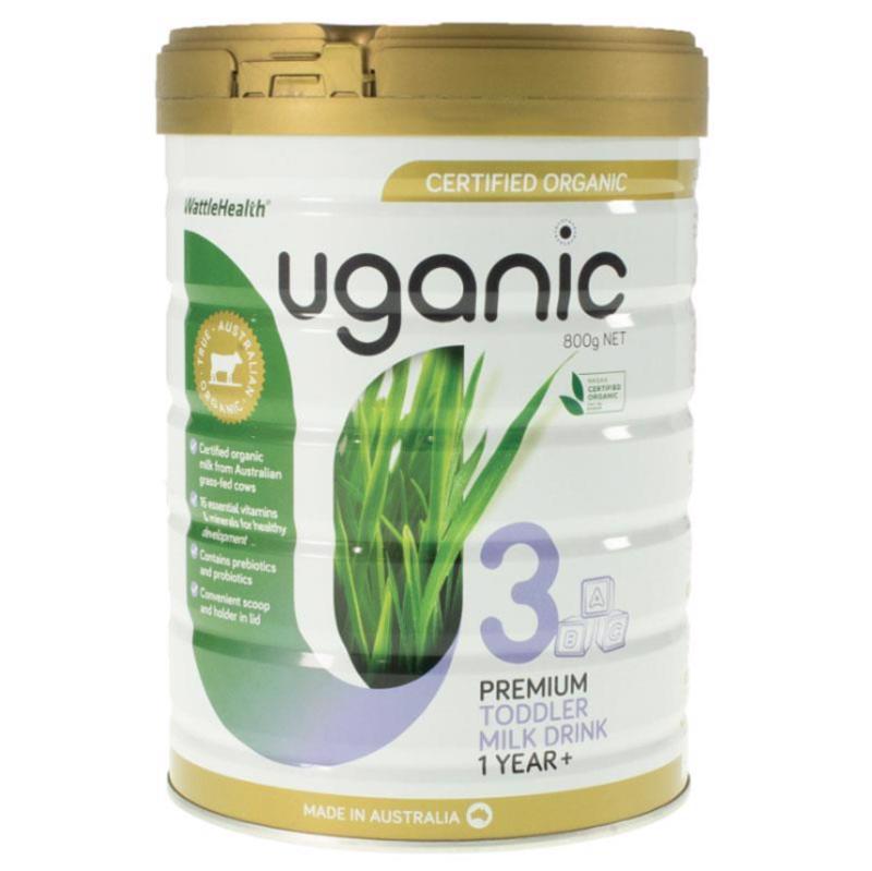 Uganic 有机草婴儿配方奶粉三段 800g （2021/08/07）原价$22