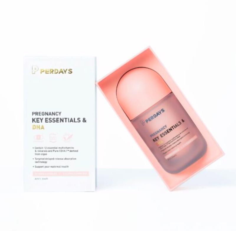 Perdays 孕期复合维生素+藻油DHA 60粒