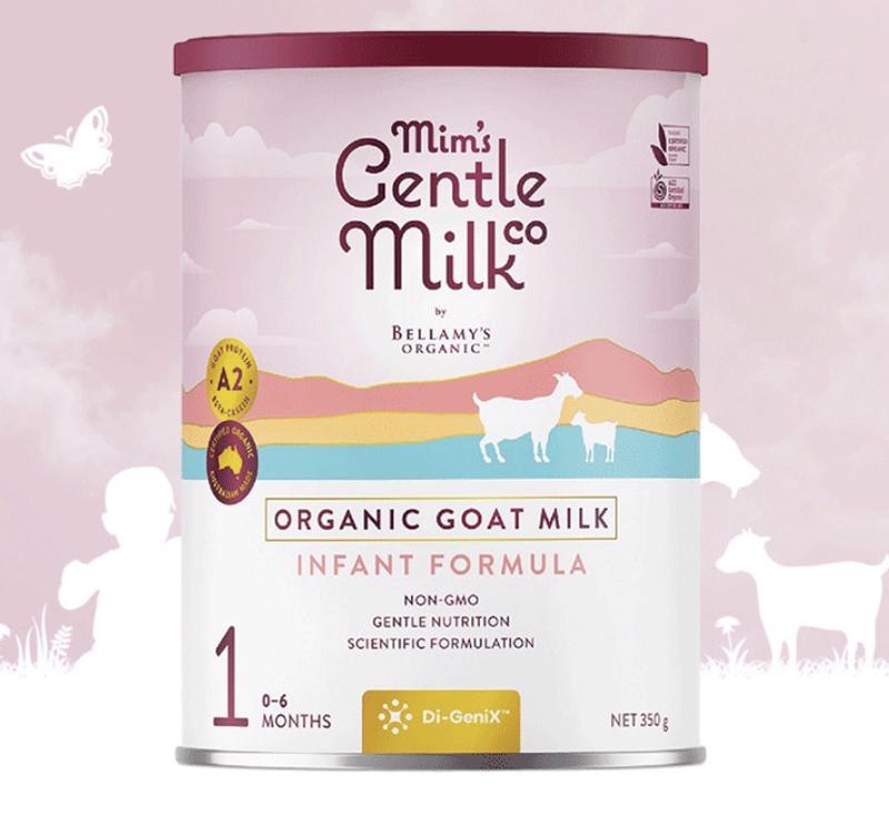 Bellamy's Mim's 贝拉米挚纯有机羊奶粉1段 350g  原价$32（2022/03/11）