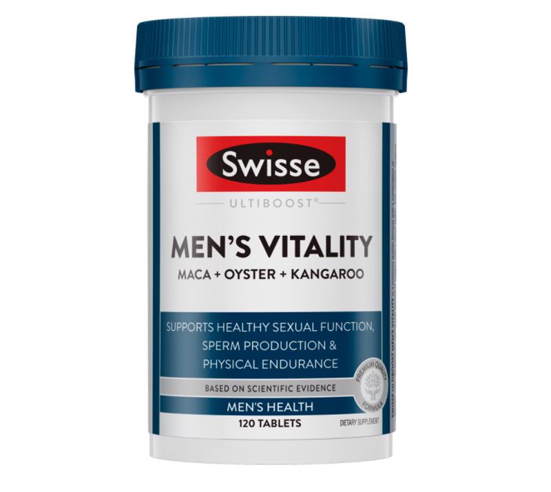 Swisse 玛咖牡蛎袋鼠精华男士活力片（男士雄风片）120片