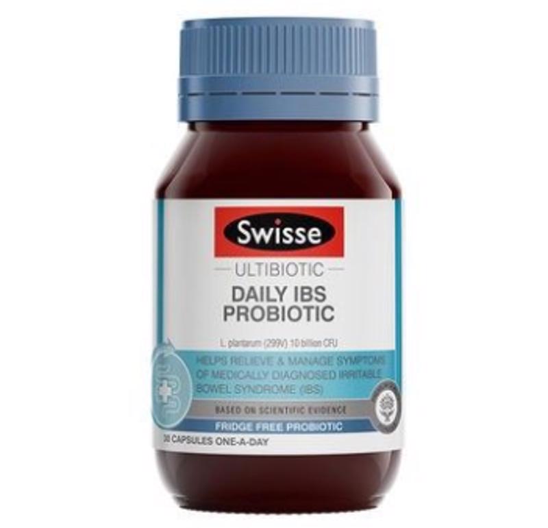 *缺货*【Swisse任意三件包邮】Swisse益生菌胶囊 30粒