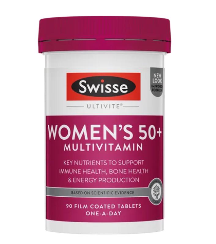 *缺货*【Swisse任意三件包邮】Swisse 50岁以上女士复合维生素 90粒 新版