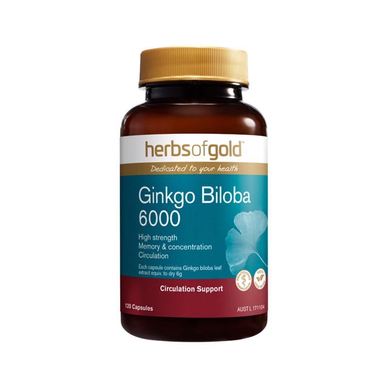 Herbs Of Gold 银杏片 120粒 