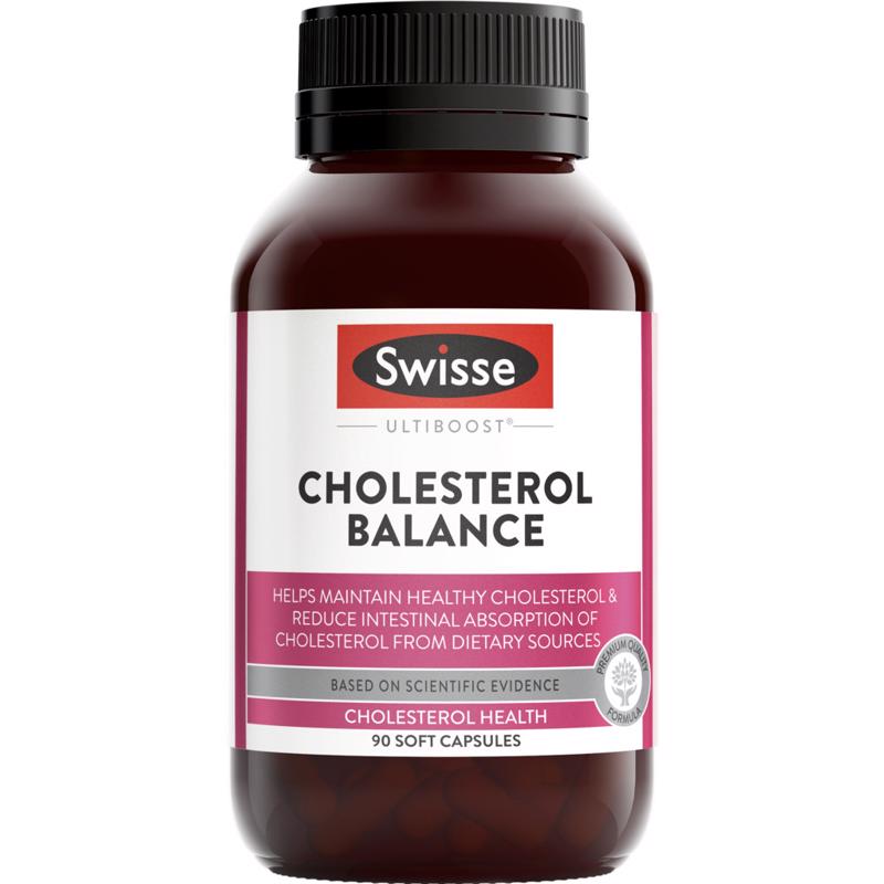 Swisse  胆固醇平衡胶囊 90粒